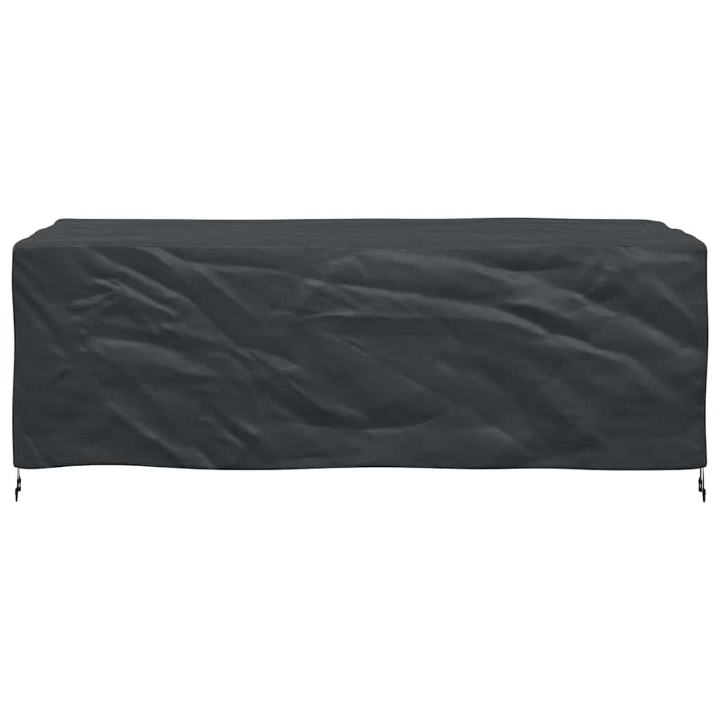 Gartenmöbelabdeckung Schwarz 220 x 110 x 70 cm 210D