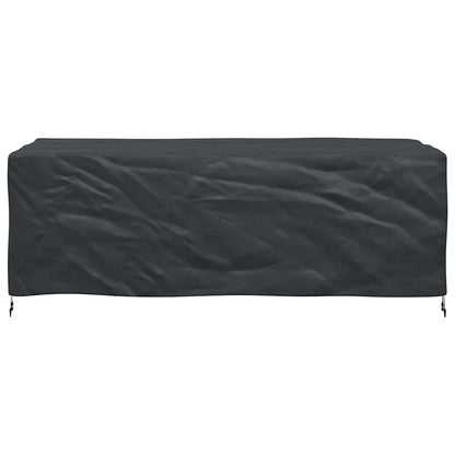 Gartenmöbelabdeckung Schwarz 220 x 110 x 70 cm 210D