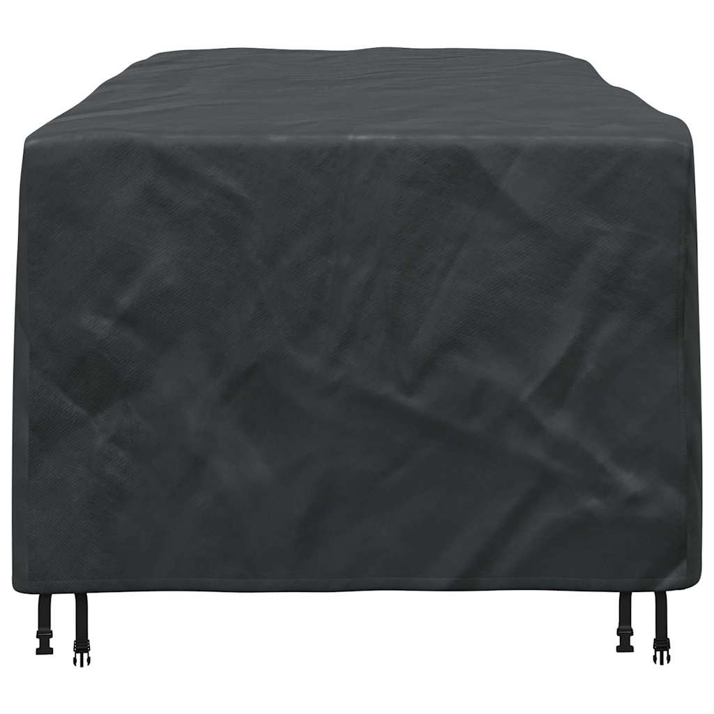 Gartenmöbelabdeckung Schwarz 220 x 110 x 70 cm 600D