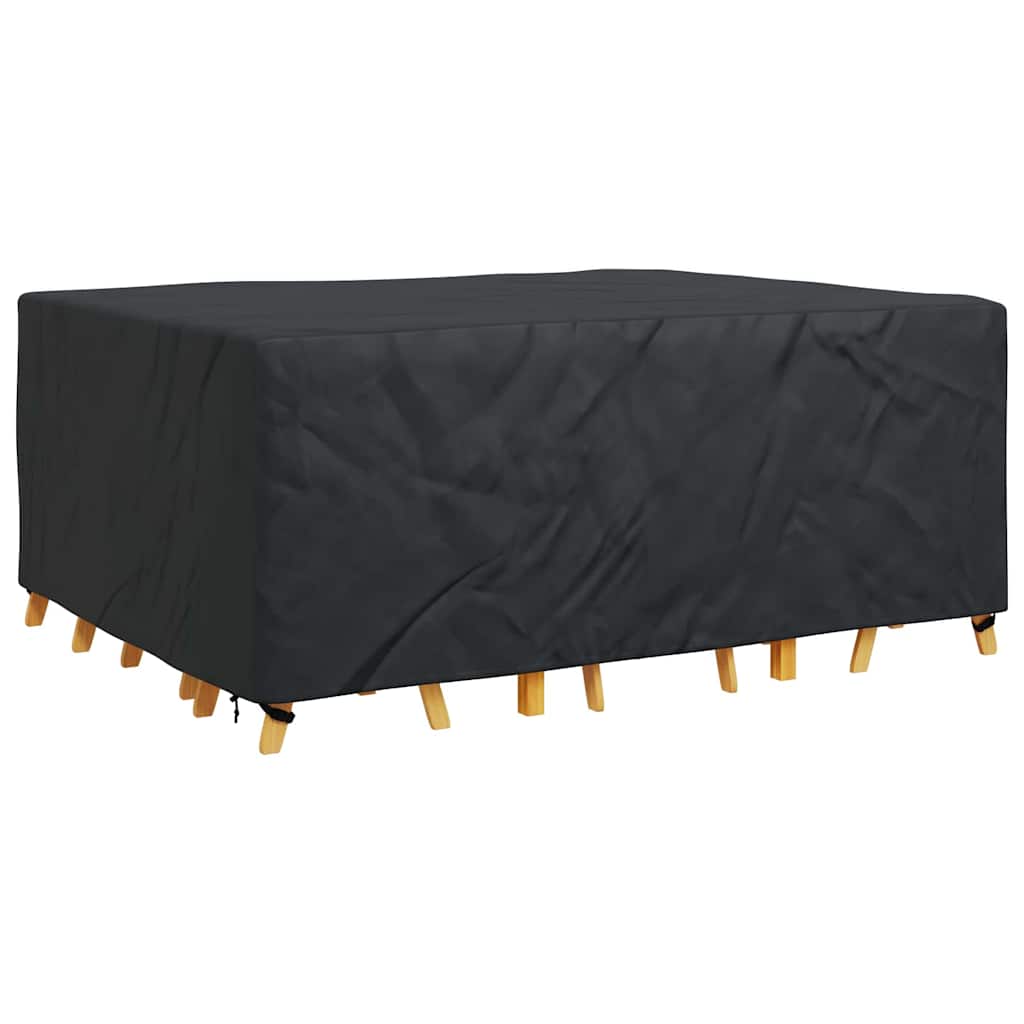 Gartenmöbelabdeckung Schwarz 220 x 190 x 85 cm 420D