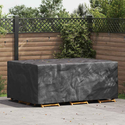 Gartenmöbelabdeckung Schwarz 220 x 150 x 85 cm 210D