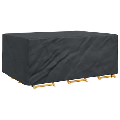 Gartenmöbelabdeckung Schwarz 220 x 150 x 85 cm 210D