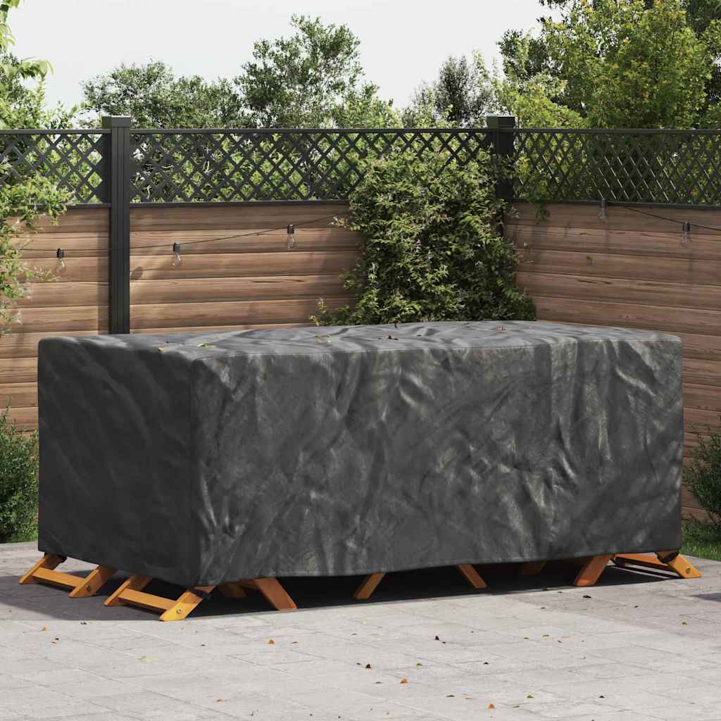 Gartenmöbelabdeckung Schwarz 240 x 110 x 70 cm 420D