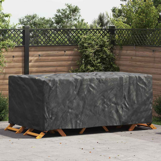 Gartenmöbelabdeckung Schwarz 240 x 140 x 90 cm 420D