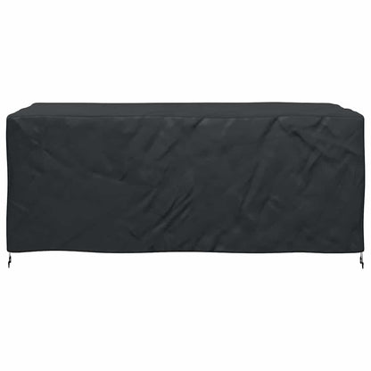 Gartenmöbelabdeckung Schwarz 240 x 140 x 90 cm 420D