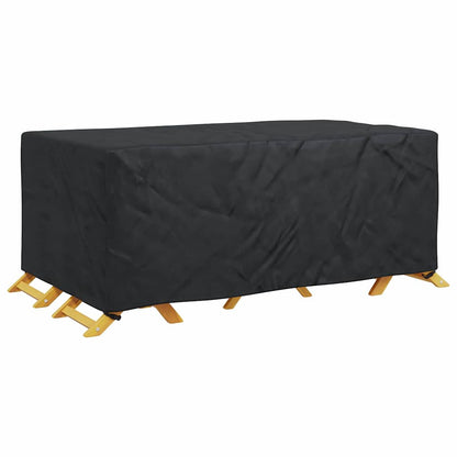 Gartenmöbelabdeckung Schwarz 240 x 140 x 90 cm 420D