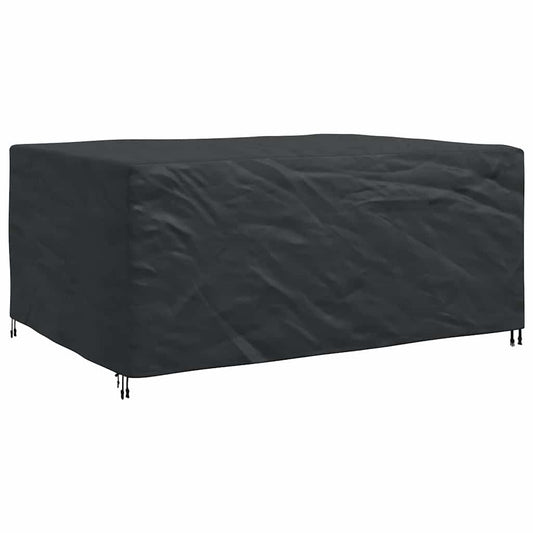 Gartenmöbelabdeckung Schwarz 240 x 160 x 100 cm 210D