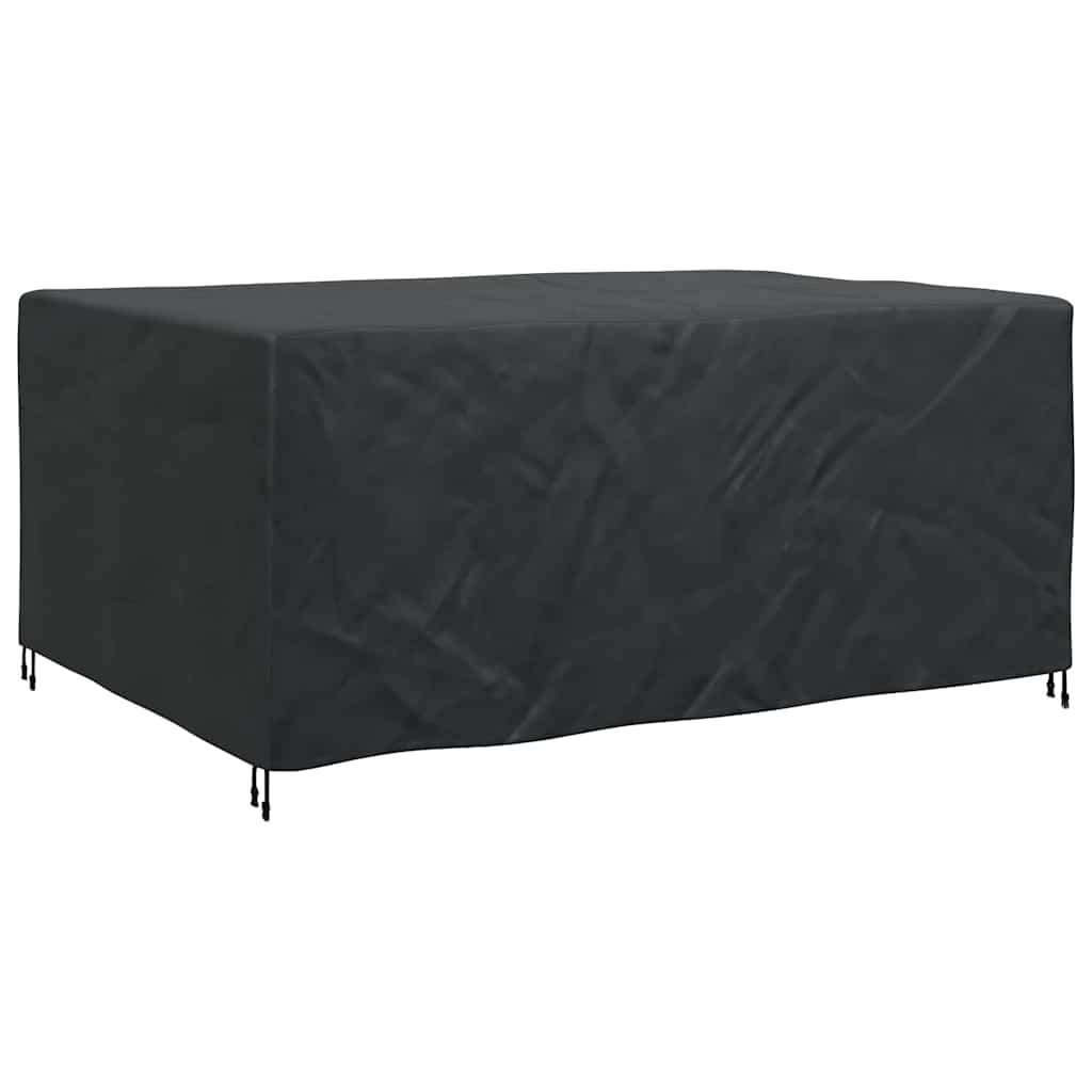 Gartenmöbelabdeckung Schwarz 240 x 160 x 100 cm 210D