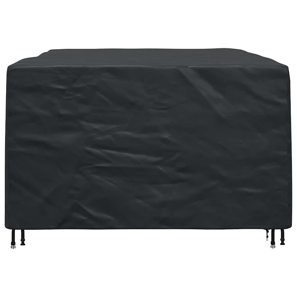 Gartenmöbelabdeckung Schwarz 240 x 160 x 100 cm 210D