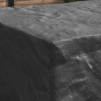 Gartenmöbelabdeckung Schwarz 240 x 160 x 100 cm 600D