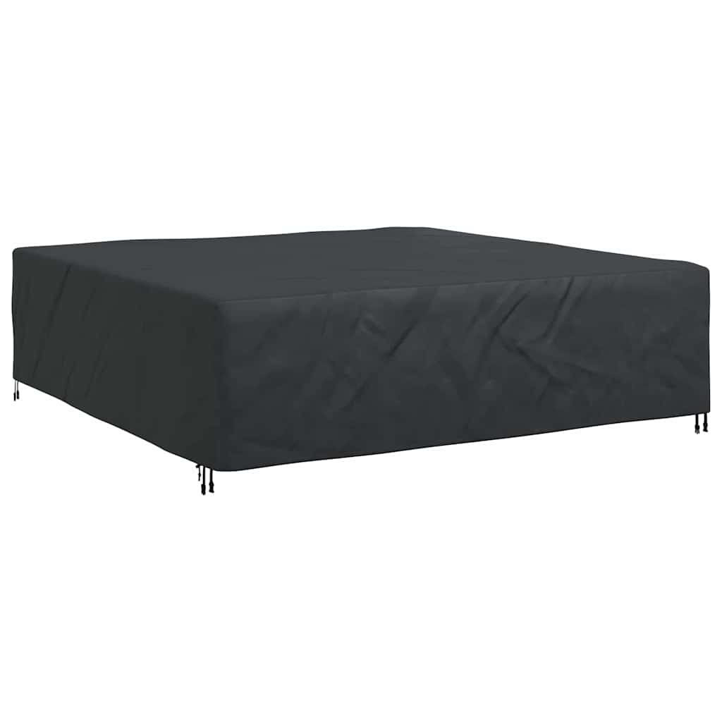Gartenmöbelabdeckung Schwarz 260 x 260 x 70 cm 210D