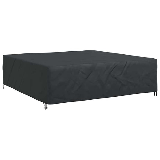 Gartenmöbelabdeckung Schwarz 260 x 260 x 70 cm 210D