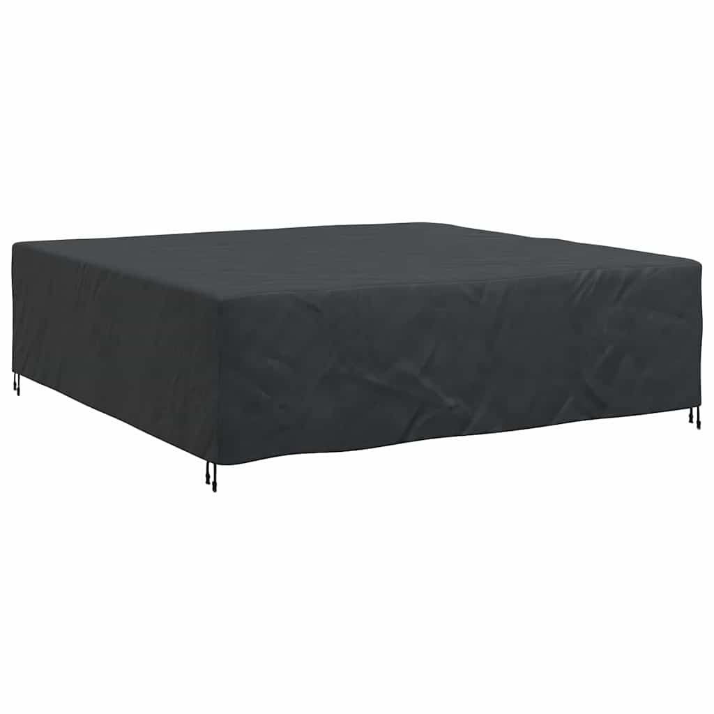 Gartenmöbelabdeckung Schwarz 260 x 260 x 70 cm 210D