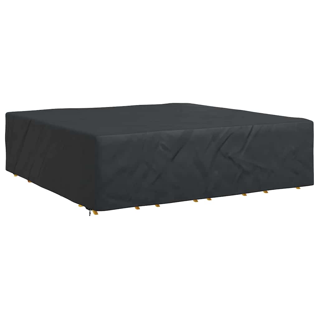 Gartenmöbelabdeckung Schwarz 260 x 260 x 90 cm 210D