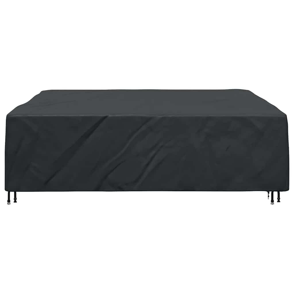 Gartenmöbelabdeckung Schwarz 260 x 260 x 90 cm 210D