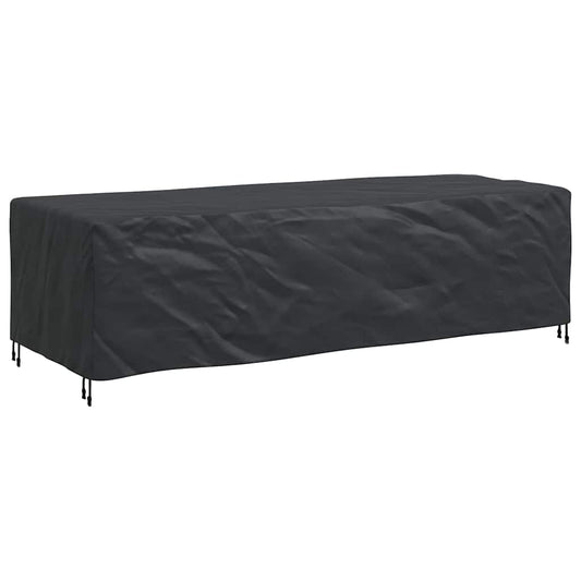 Gartenmöbelabdeckung Schwarz 270 x 110 x 70 cm 210D