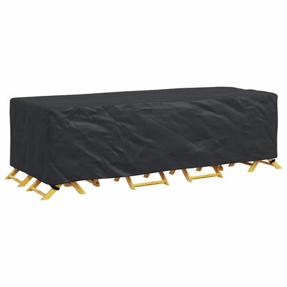 Gartenmöbelabdeckung Schwarz 270 x 110 x 70 cm 210D