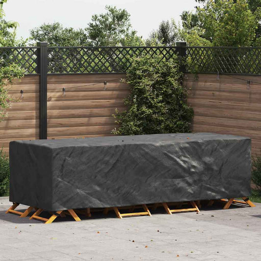 Gartenmöbelabdeckung Schwarz 270 x 110 x 70 cm 600D