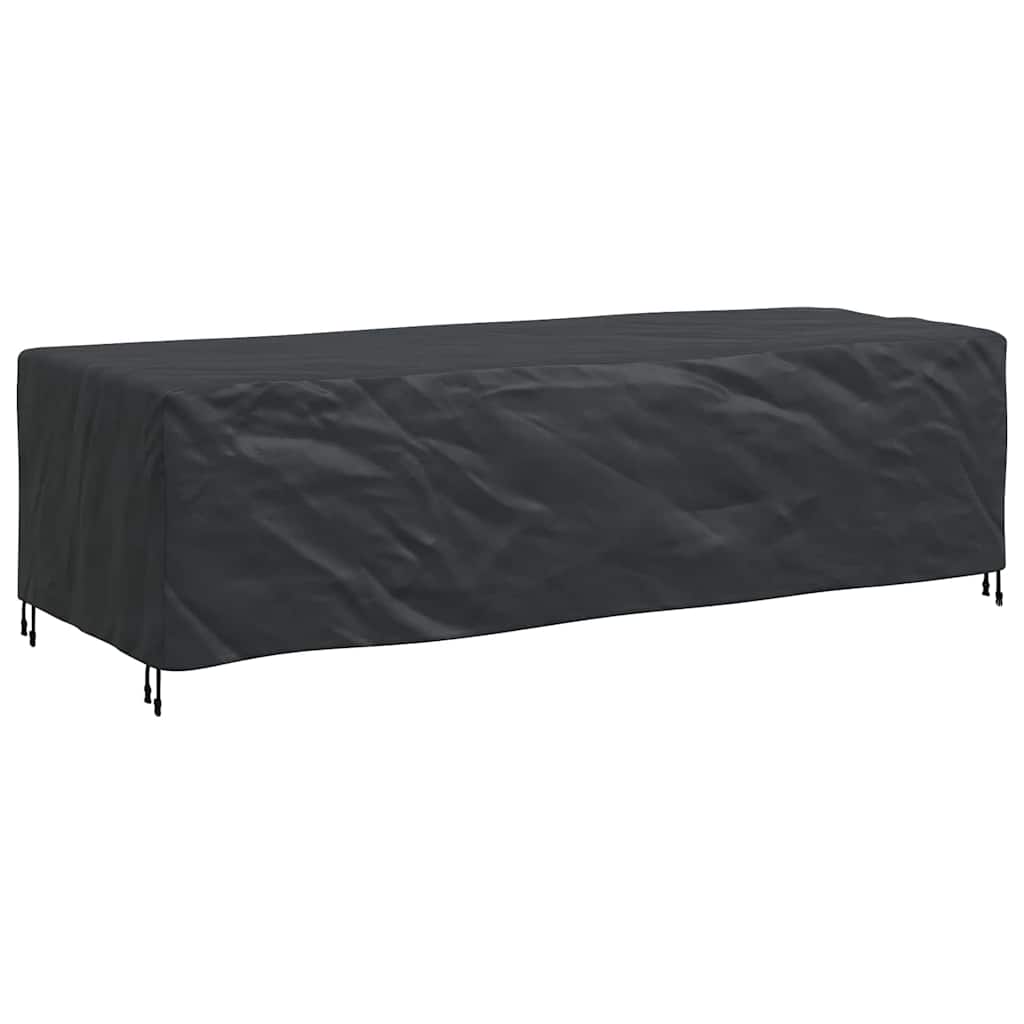 Gartenmöbelabdeckung Schwarz 270 x 110 x 70 cm 600D