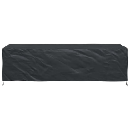 Gartenmöbelabdeckung Schwarz 270 x 110 x 70 cm 600D