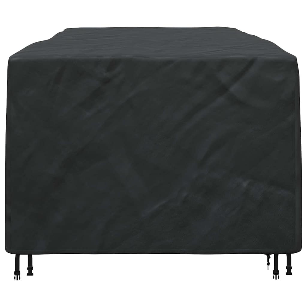 Gartenmöbelabdeckung Schwarz 300 x 110 x 70 cm 210D