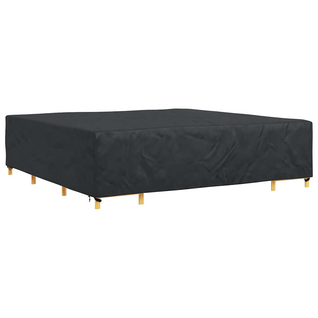 Gartenmöbelabdeckung Schwarz 300 x 300 x 70 cm 210D