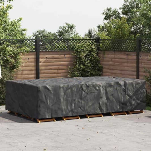 Gartenmöbelabdeckung Schwarz 305 x 190 x 85 cm 600D
