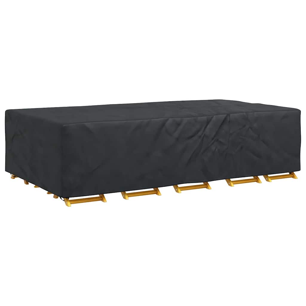 Gartenmöbelabdeckung Schwarz 305 x 190 x 85 cm 600D