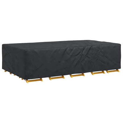 Gartenmöbelabdeckung Schwarz 305 x 190 x 85 cm 600D