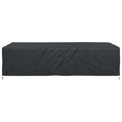 Gartenmöbelabdeckung Schwarz 315 x 180 x 74 cm 210D