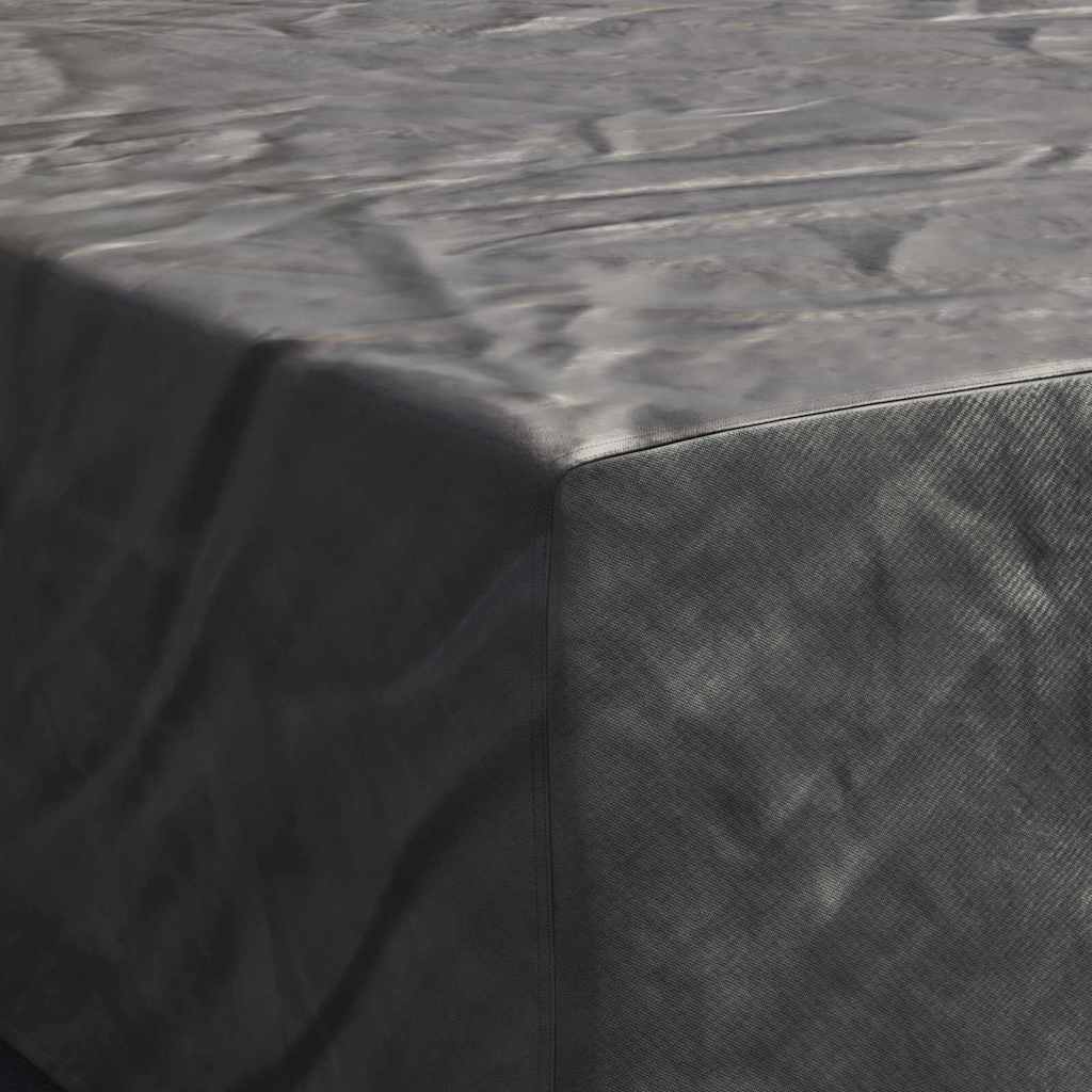 Gartenmöbelabdeckung Schwarz 350 x 260 x 90 cm 210D