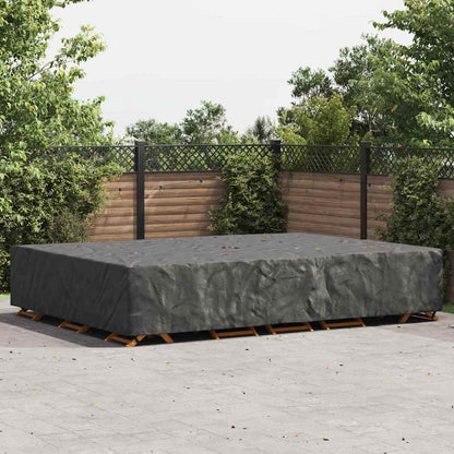 Gartenmöbelabdeckung Schwarz 350 x 260 x 90 cm 420D