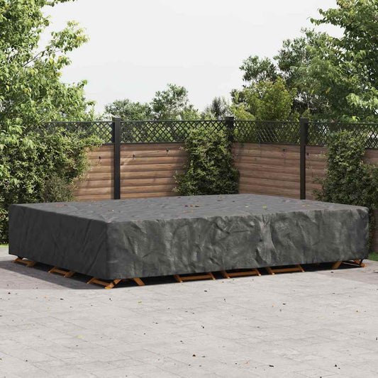 Gartenmöbelabdeckung Schwarz 350 x 260 x 90 cm 420D