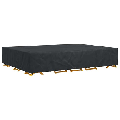 Gartenmöbelabdeckung Schwarz 350 x 260 x 90 cm 420D