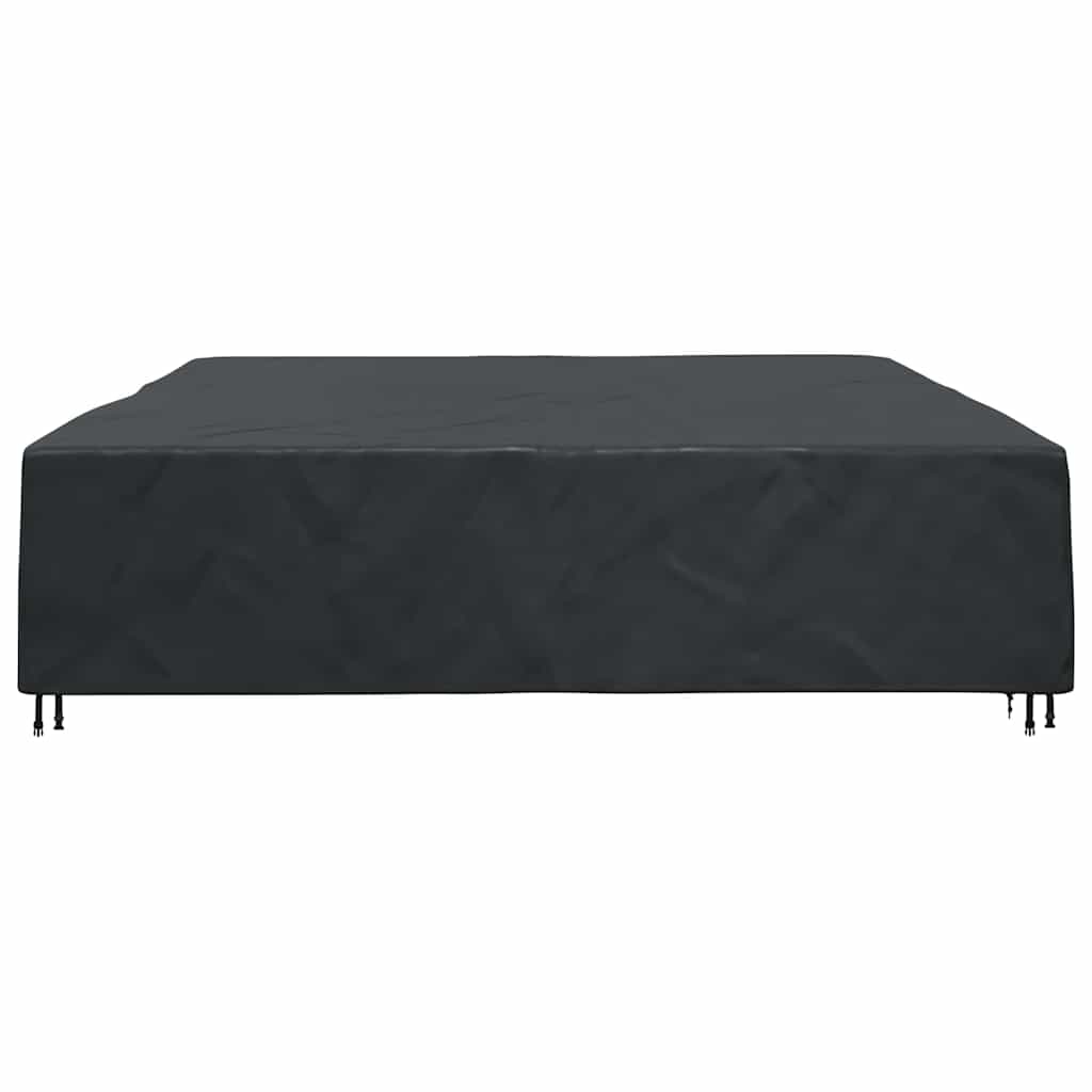 Gartenmöbelabdeckung Schwarz 350 x 260 x 90 cm 420D