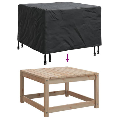 Schutzhülle für Gartenmöbel Schwarz 60 x 60 x 45 cm 600D-Gewebe