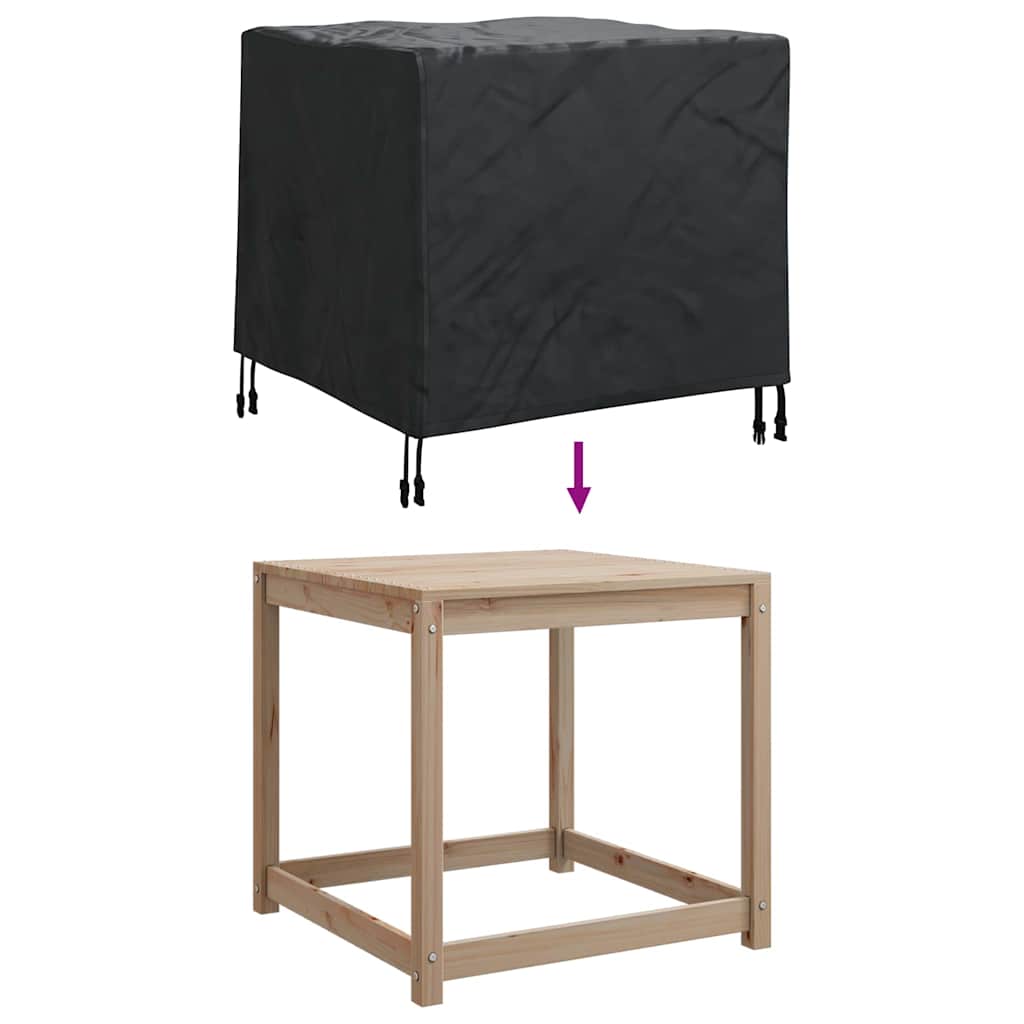 Gartenmöbelabdeckung Schwarz 64 x 64 x 65 cm 600D Oxford Stoff