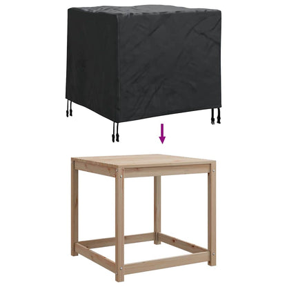 Gartenmöbelabdeckung Schwarz 64 x 64 x 65 cm 600D Oxford Stoff