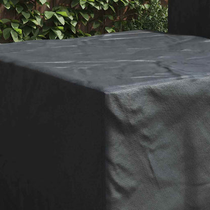 Schutzhülle für Gartenmöbel Schwarz 82 x 82 x 50 cm 600D-Gewebe