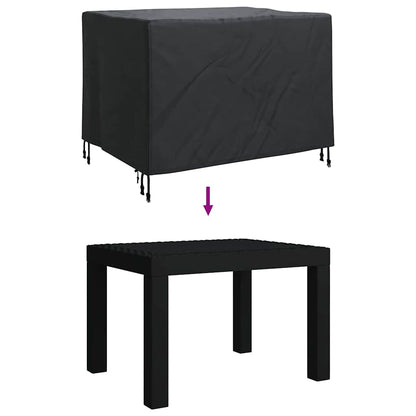 Gartenmöbelabdeckung Schwarz 110 x 84 x 70 cm 210D Oxford Stoff