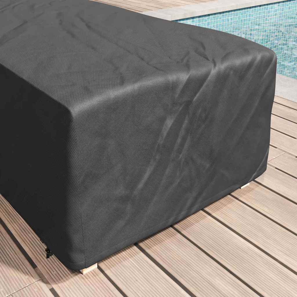 Gartenmöbelabdeckung 210 x 74 x 40 cm 600D Oxford Stoff