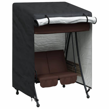 Hollywoodschaukel-Abdeckung 120 x 90 x 155 cm 600D Oxford Stoff