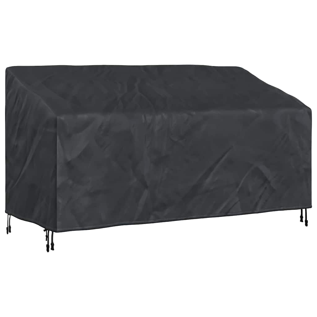 Abdeckung für Gartenbank 175 x 85 x 65 / 94 cm 600D-Gewebe
