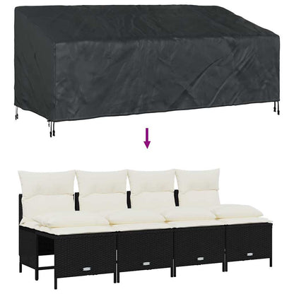 Schutzhülle für Gartenmöbel 200 x 100 x 89 cm 420D Oxford Stoff