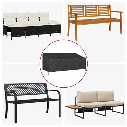 Schutzhülle für Gartenmöbel 200 x 100 x 89 cm 420D Oxford Stoff