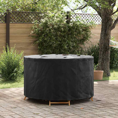 Gartenmöbelabdeckung Schwarz 102 x 102 x 71 cm 210D-Gewebe