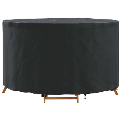 Gartenmöbelabdeckung Schwarz 128 x 128 x 71 cm 210D-Gewebe