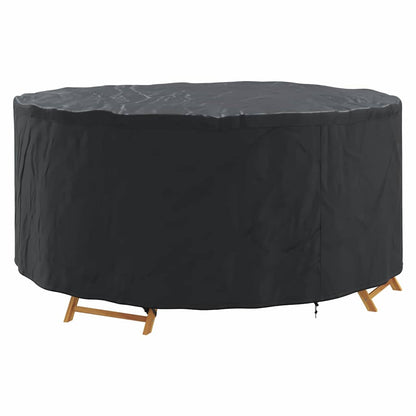 Gartenmöbelabdeckung Schwarz 200 x 200 x 105 cm 420D-Gewebe