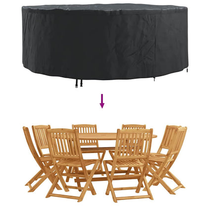 Schutzhülle für Gartenmöbel 244 x 244 x 71 cm 210D Oxford Stoff