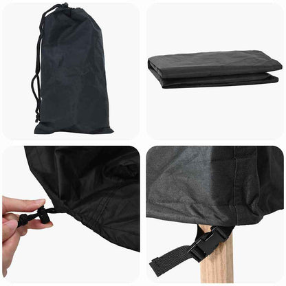 Schutzhülle für Gartenmöbel 244 x 244 x 85 cm 420D Oxford Stoff